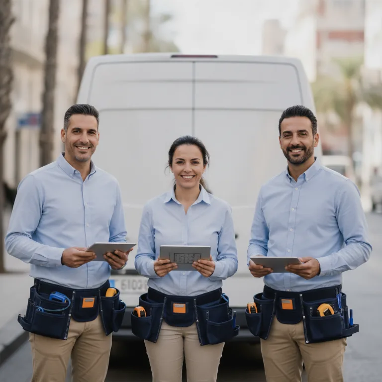 Agencia Inmobiliaria Comercial equipo en Palma
